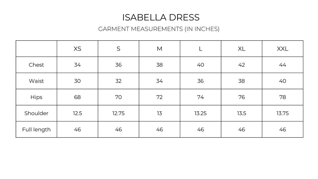 Isabella Dress