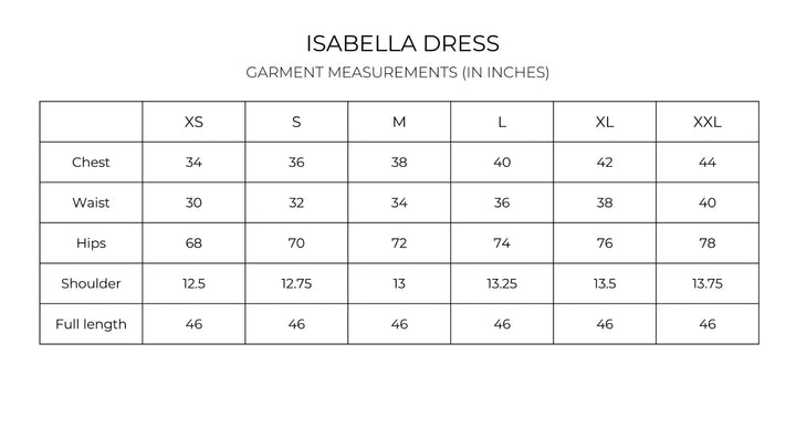 Isabella Dress