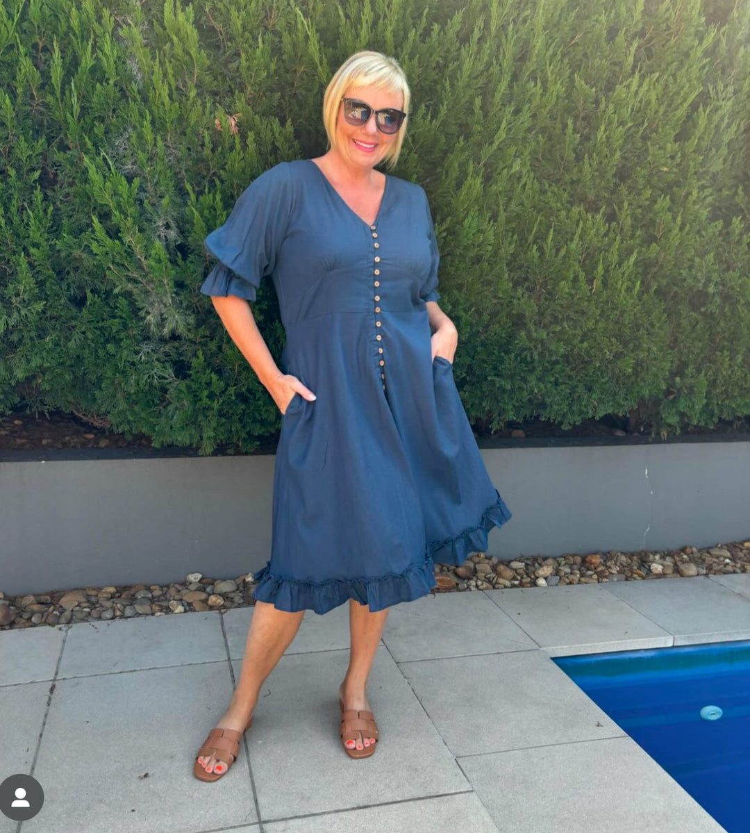 Kelly Blue Dress