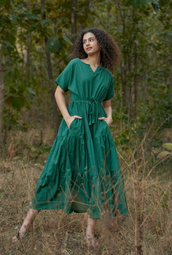 Bella Green Dress