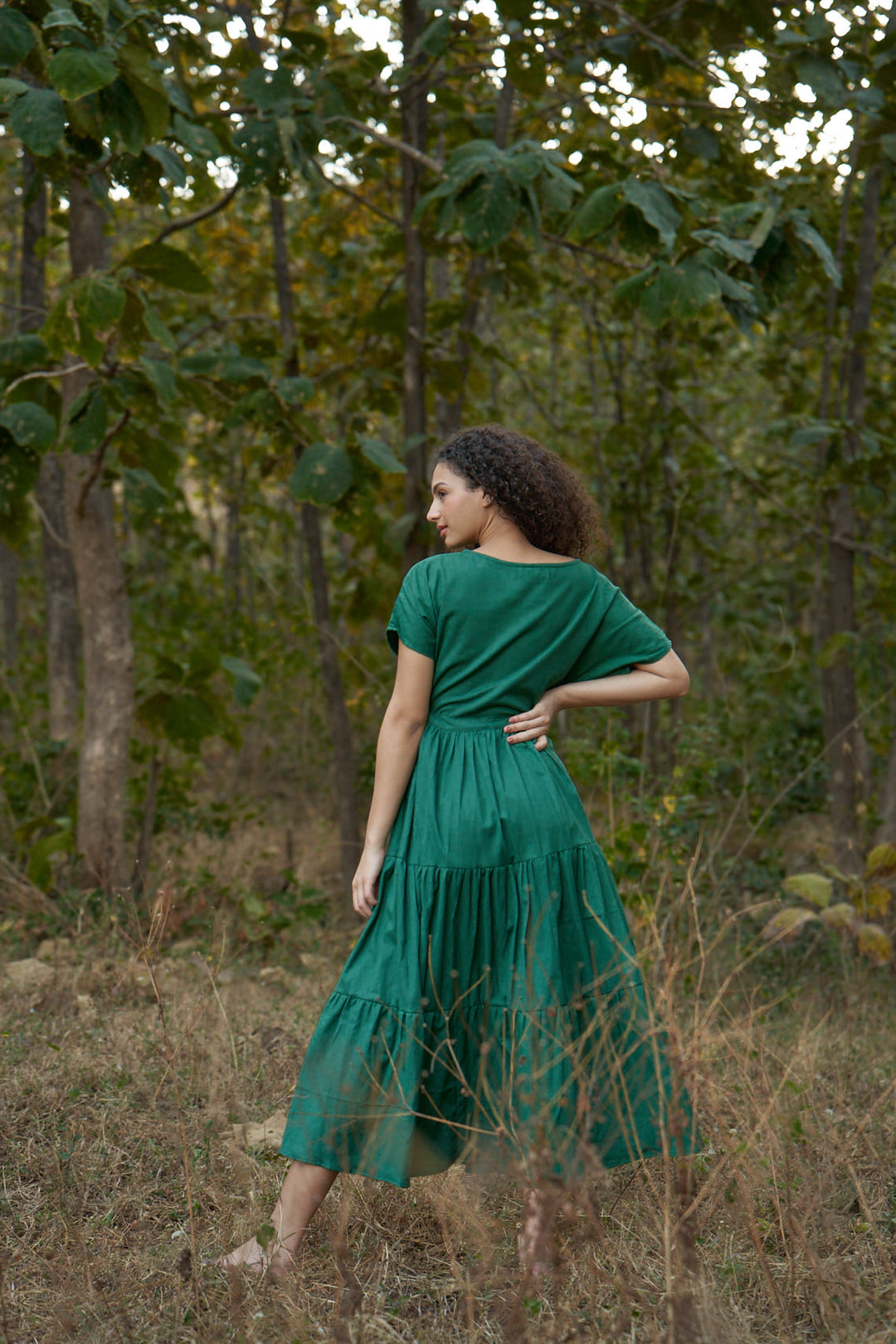 Bella Green Dress